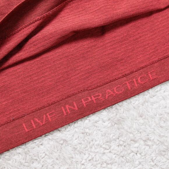 Lululemon Athletica Metal Vent Tech Short Sleeve Dark Orange Shirt Mens Size L - Picture 9 of 9